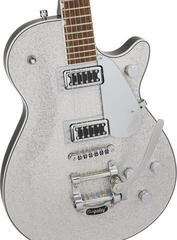 Elektrická kytara Gretsch G5230T Electromatic Sparkle Jet FT SC Bigsby LRL Silver Sparkle Elektrická kytara - 2