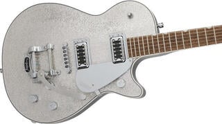 Elektrická kytara Gretsch G5230T Electromatic Sparkle Jet FT SC Bigsby LRL Silver Sparkle Elektrická kytara - 3