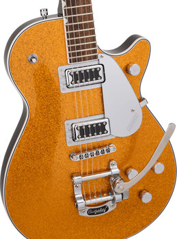 Elektrische gitaar Gretsch G5230T Electromatic Sparkle Jet FT SC Bigsby LRL Gold Sparkle Elektrische gitaar - 3