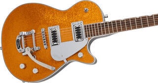 Elektrinė gitara Gretsch G5230T Electromatic Sparkle Jet FT SC Bigsby LRL Gold Sparkle - 3