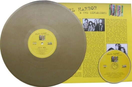 LP ploča Pearl Harbor & The Explosions - Live '79 (Limited Edition) (180g) (Gold Coloured) (LP + CD) - 2