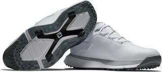 Moški čevlji za golf Footjoy PRO SLX Carbon White/White/Grey - 5