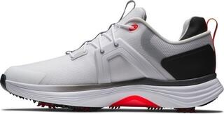 Muške cipele za golf Footjoy Hyperflex White/Black/Red - 2