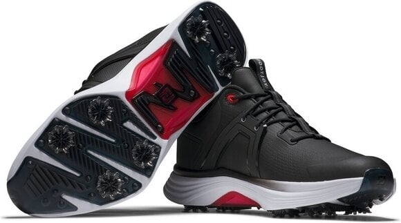Men's golf shoes Footjoy Hyperflex Black/White/Red 42 Men's golf shoes - 6