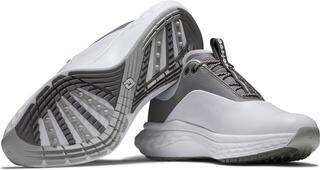 Moški čevlji za golf Footjoy Quantum White/Grey/Silver - 5