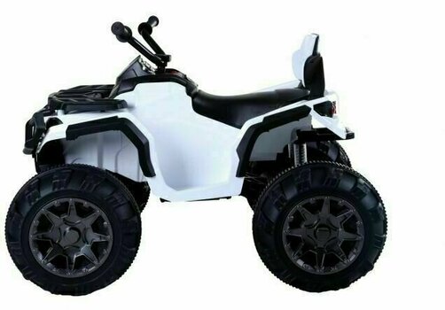 Auto giocattolo elettrica Beneo Electric Ride-On Quad Hero 12V White - 4