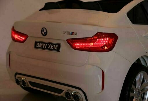 Elektrische speelgoedauto Beneo BMW X6 M Electric Ride-On Car White - 3