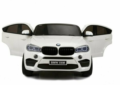 Elektryczny samochodzik Beneo BMW X6 M Electric Ride-On Car White - 5