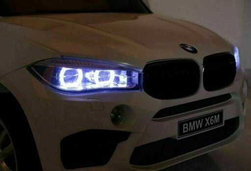 Carro elétrico de brincar Beneo BMW X6 M Electric Ride-On Car White - 6
