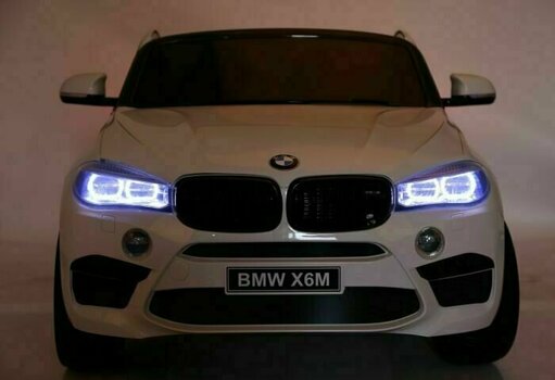 Electric Toy Car Beneo BMW X6 M Electric Ride-On Car White - 7