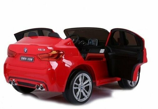 Elektrisk legetøjsbil Beneo BMW X6 M Electric Ride-On Car Red - 3