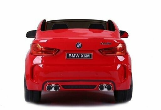 Elektrisk legetøjsbil Beneo BMW X6 M Electric Ride-On Car Red - 4