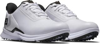 Męskie buty golfowe Footjoy Fuel White/White/Grey - 4