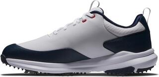 Men's golf shoes Footjoy Tour Rival White/Navy/Red - 2