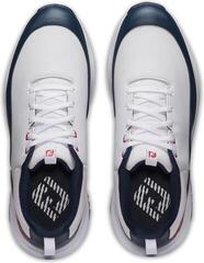Men's golf shoes Footjoy Tour Rival White/Navy/Red - 6