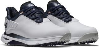 Ženski čevlji za golf Footjoy Pro SLX White/Navy/Pink - 4