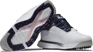 Ženske cipele za golf Footjoy Pro SLX White/Navy/Pink - 5