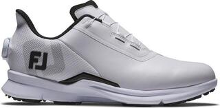 Men's golf shoes Footjoy Fuel BOA White/White/Grey - 1
