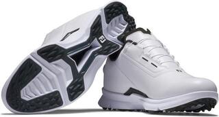 Men's golf shoes Footjoy Fuel BOA White/White/Grey - 5
