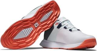 Ženske cipele za golf Footjoy Prolite White/Blue/Coral - 5