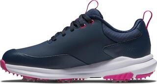 Dámske golfové boty Footjoy Tour Rival Navy/White/Pink - 2