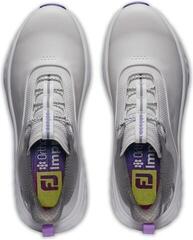 Dámske golfové boty Footjoy Quantum Grey/White/Purple - 6