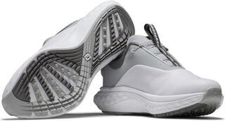 Ženske cipele za golf Footjoy Quantum BOA White/Charcoal/Black - 5