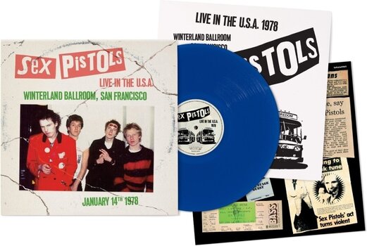 LP ploča Sex Pistols - Live In The USA 1978 - San Francisco (Blue Coloured) (LP) - 2