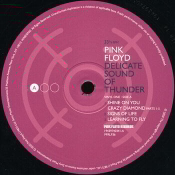Hanglemez Pink Floyd - Delicate Sound Of Thunder (180g) (3 LP) - 3