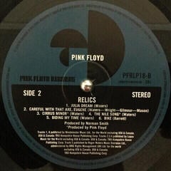 Vinylplade Pink Floyd - Relics (180g) (LP) - 3
