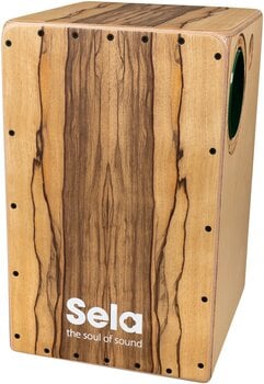 Wood-Cajon Sela Iconic Limba Natural Wood-Cajon - 5