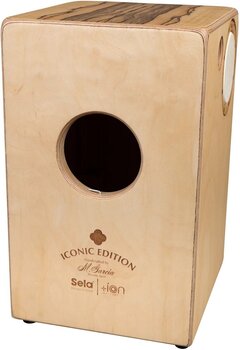 Wood-Cajon Sela Iconic Limba Natural Wood-Cajon - 6