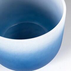 Percussion for music therapy Sela Crystal Chakra Singing Bowl 9" Indigo - 4