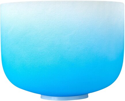 Perkusja dla terapii muzycznej Sela Crystal Chakra Kryształowa misa śpiewająca 10" Blue - 3