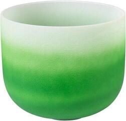 Percussion for music therapy Sela Crystal Chakra Singing Bowl 11" Green - 1