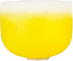 Percussion for music therapy Sela Crystal Chakra Singing Bowl 12" Yellow - 2