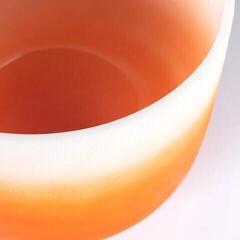 Percussion for music therapy Sela Crystal Chakra Singing Bowl 13" Orange - 4