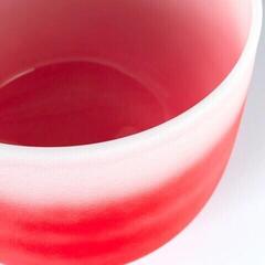 Percussion for music therapy Sela Crystal Chakra Singing Bowl 14" Red - 4