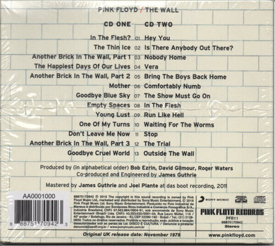 Musik-CD Pink Floyd - The Wall (2 CD) - 2