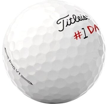 Golfbal Titleist Pro V1 2025 White Fathers Day Golfbal - 2