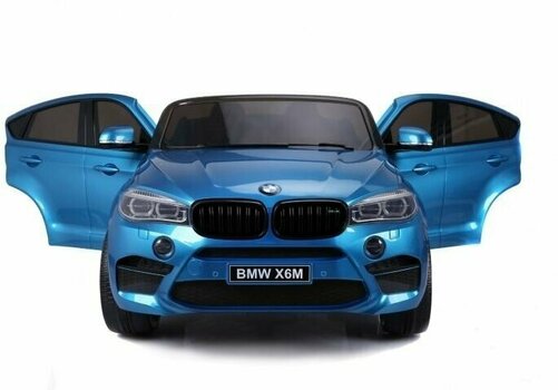 Voiture électrique jouet Beneo BMW X6 M Electric Ride-On Car Blue Paint - 2