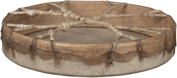 Барабан Hand Drum Sela Shaman Buffalo Ритуален барабан 16" - 3