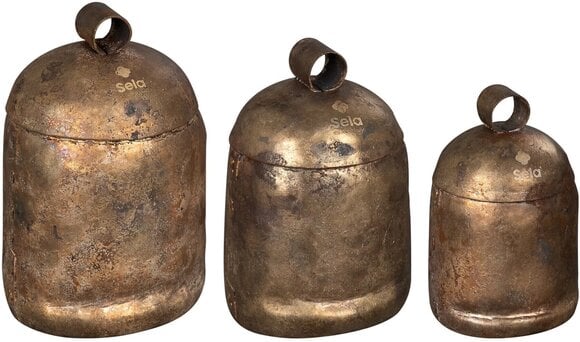 Perkusní nástroj Rolničky Sela Harmony Zvonečky Brass - 2