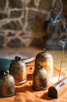 Perkusní nástroj Rolničky Sela Harmony Zvonečky Brass - 7