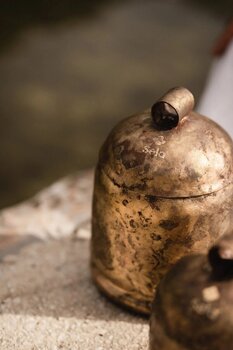 Perkusní nástroj Rolničky Sela Harmony Zvonečky Brass - 8