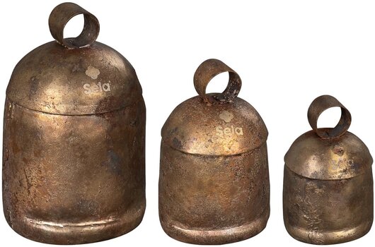 Perkusní nástroj Rolničky Sela Harmony Zvonečky Brass - 2