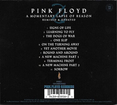 Glazbene CD Pink Floyd - A Momentary Lapse Of Reason (Booklet) (CD) - 3