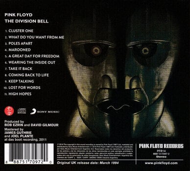Musik-cd Pink Floyd - Division Bell (CD) - 3