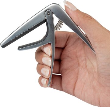 Capo for Classical Guitar Cascha CACP1C Silver Capo for Classical Guitar - 5