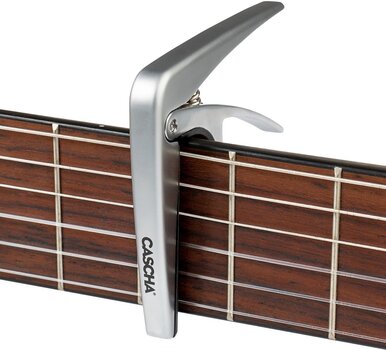 Capo for Classical Guitar Cascha CACP1C Silver Capo for Classical Guitar - 8
